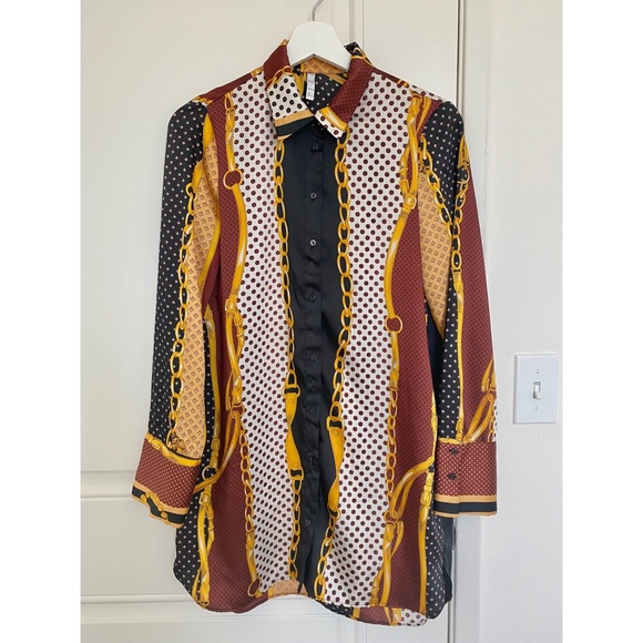 Zara Tops - Zara print shirt